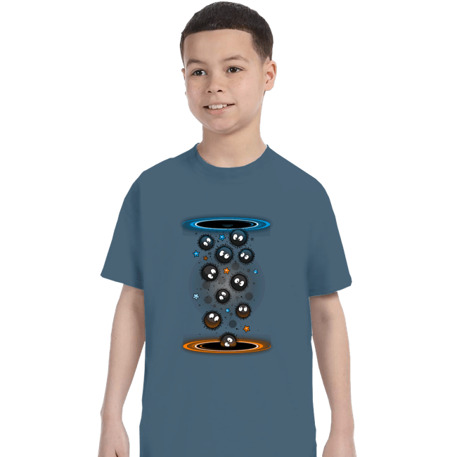 Shirts T-Shirts, Youth / XS / Indigo Blue Soot Portals