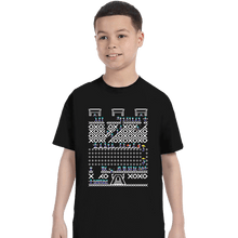 Load image into Gallery viewer, Shirts T-Shirts, Youth / XS / Black Lemmings Christmas
