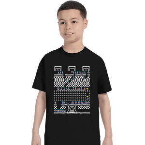 Shirts T-Shirts, Youth / XS / Black Lemmings Christmas