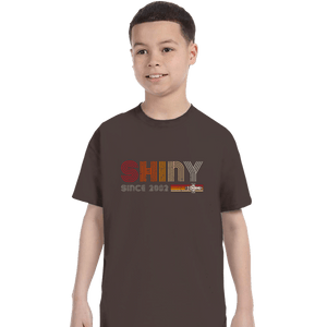 Daily_Deal_Shirts T-Shirts, Youth / XS / Dark Chocolate Shiny Since 2002