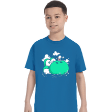 Load image into Gallery viewer, Shirts T-Shirts, Youth / XS / Sapphire Dino Island Baby
