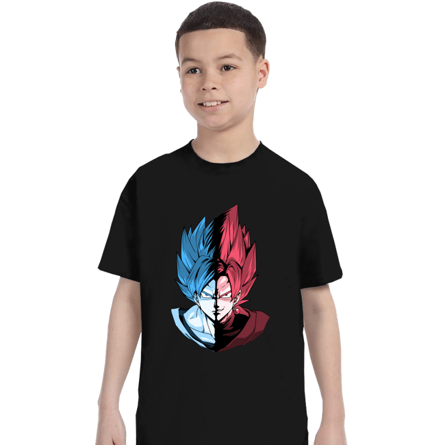 Shirts T-Shirts, Youth / XS / Black Blue VS Rose