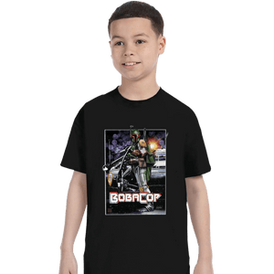 Shirts T-Shirts, Youth / XS / Black Bobacop