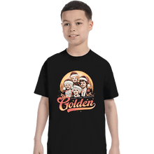 Load image into Gallery viewer, Daily_Deal_Shirts T-Shirts, Youth / XS / Black Golden Holidays
