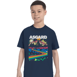 Shirts T-Shirts, Youth / XL / Navy Visit Asgard