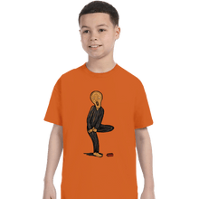 Load image into Gallery viewer, Shirts T-Shirts, Youth / XS / Orange The Scream Of Pain
