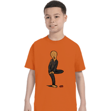 Load image into Gallery viewer, Shirts T-Shirts, Youth / XS / Orange The Scream Of Pain
