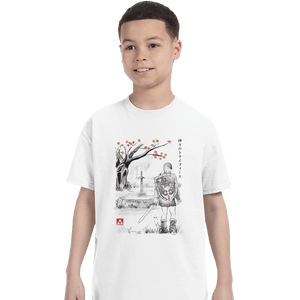 Shirts T-Shirts, Youth / XL / White A Link To The Sumi-e