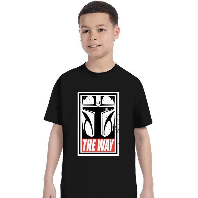 Shirts T-Shirts, Youth / XS / Black The Way