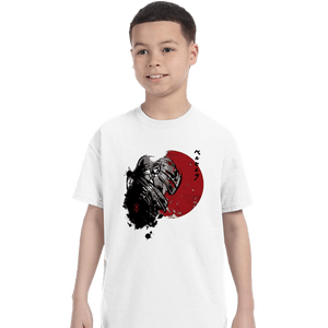 Shirts T-Shirts, Youth / XS / White Red Sun Guts