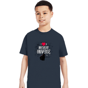 Secret_Shirts T-Shirts, Youth / XS / Dark Heather Universal Love