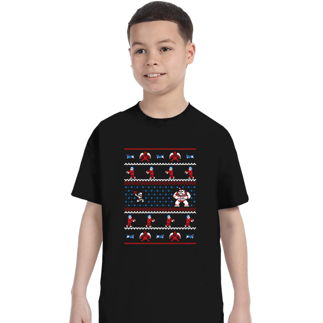 Shirts T-Shirts, Youth / XS / Black Ghosts n Goblins n Christmas Presents