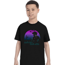Load image into Gallery viewer, Shirts T-Shirts, Youth / XS / Black A Space Cowboy
