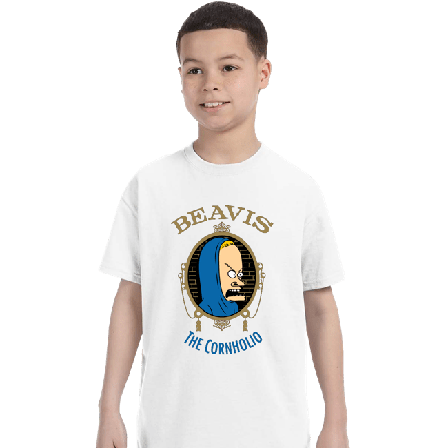 Daily_Deal_Shirts T-Shirts, Youth / XS / White The Cornholio