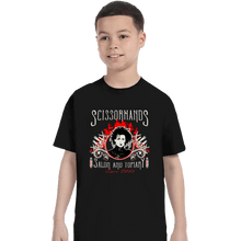 Load image into Gallery viewer, Secret_Shirts T-Shirts, Youth / XS / Black Scissorhands
