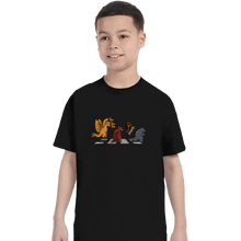 Load image into Gallery viewer, Shirts T-Shirts, Youth / XL / Black Kaiju Road
