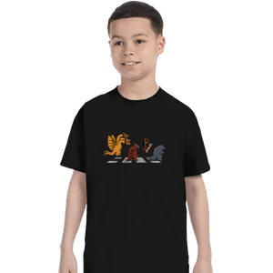 Shirts T-Shirts, Youth / XL / Black Kaiju Road