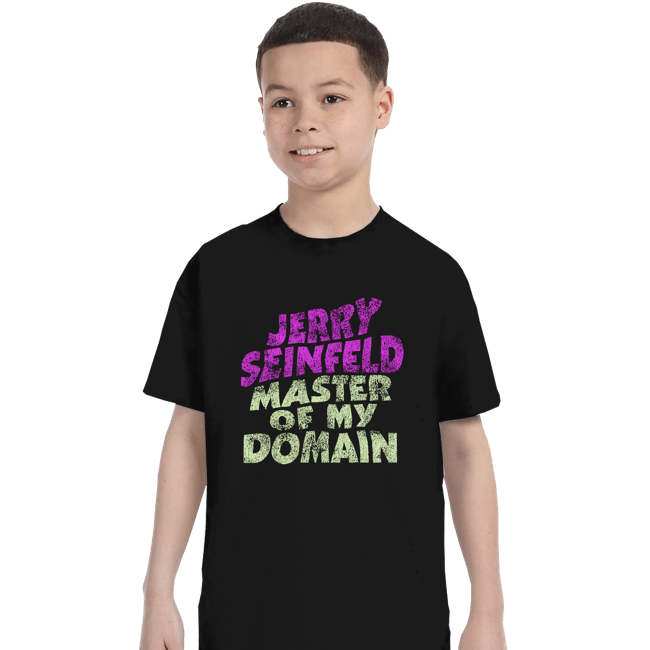 Secret_Shirts T-Shirts, Youth / XS / Black Master Of My Domain
