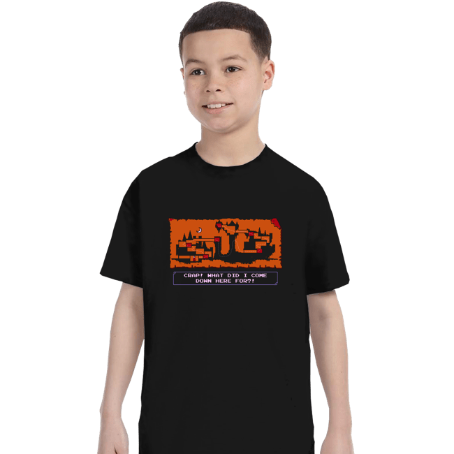 Secret_Shirts T-Shirts, Youth / XS / Black Forgetfulvania