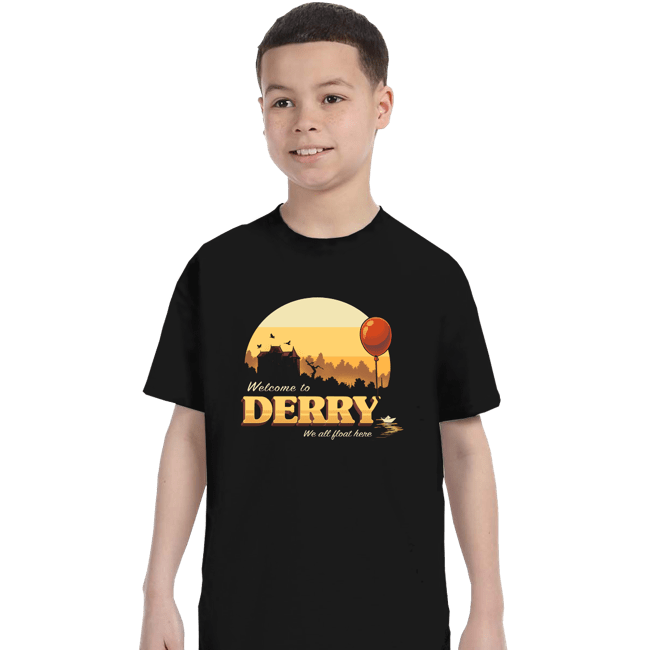 Shirts T-Shirts, Youth / XS / Black Welcome To Derry