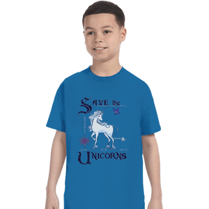 Secret_Shirts T-Shirts, Youth / XS / Sapphire Magical Conservation