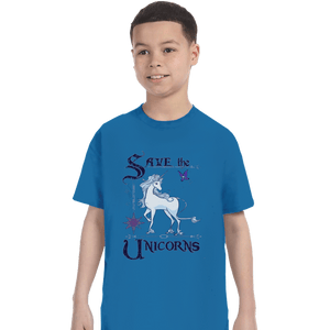 Secret_Shirts T-Shirts, Youth / XS / Sapphire Magical Conservation