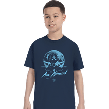 Load image into Gallery viewer, Shirts T-Shirts, Youth / XS / Navy Moonlight Air Nomad

