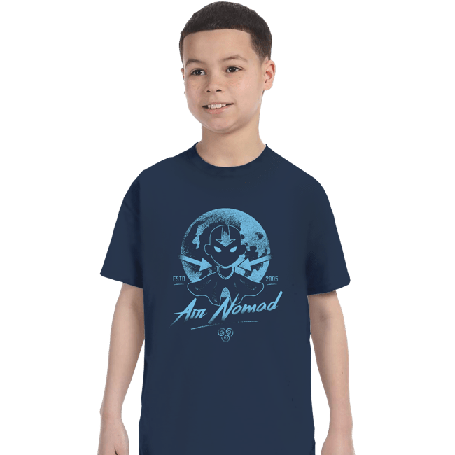 Shirts T-Shirts, Youth / XS / Navy Moonlight Air Nomad