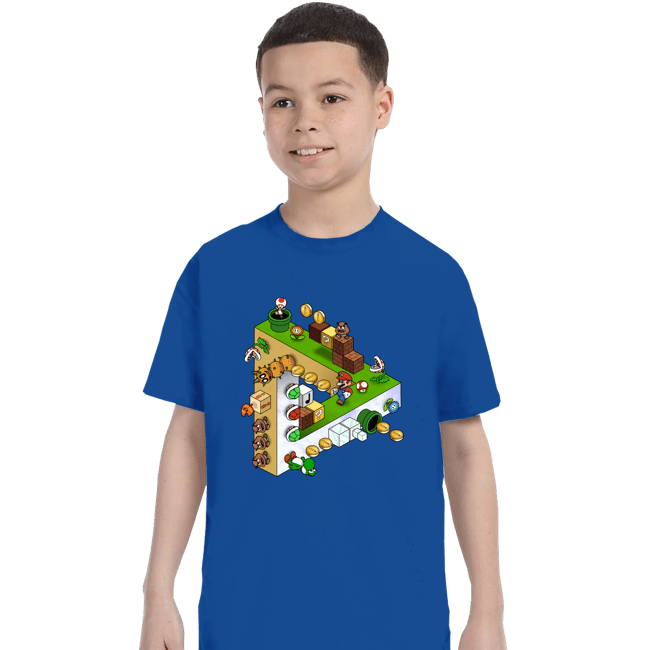 Daily_Deal_Shirts T-Shirts, Youth / XS / Royal Blue Impossible Platforms