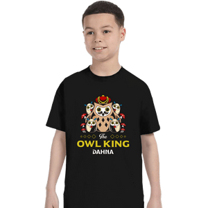 Shirts T-Shirts, Youth / XS / Black The Owl King