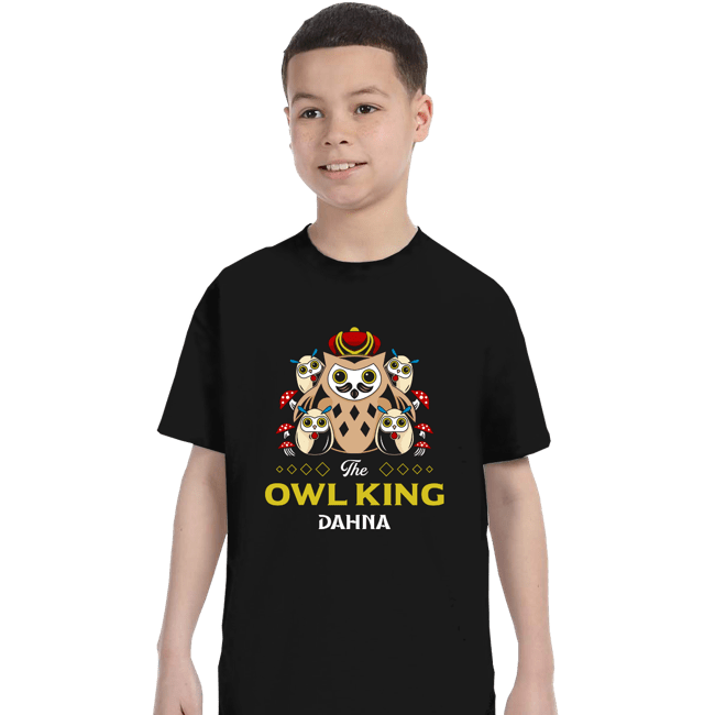 Shirts T-Shirts, Youth / XS / Black The Owl King