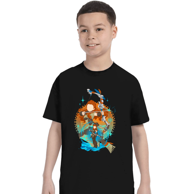 Shirts T-Shirts, Youth / XS / Black Savior From Another World Aloy