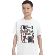 Load image into Gallery viewer, Daily_Deal_Shirts T-Shirts, Youth / XS / White Illuminated Email
