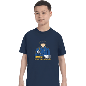 Shirts T-Shirts, Youth / XS / Navy Uncle Roy