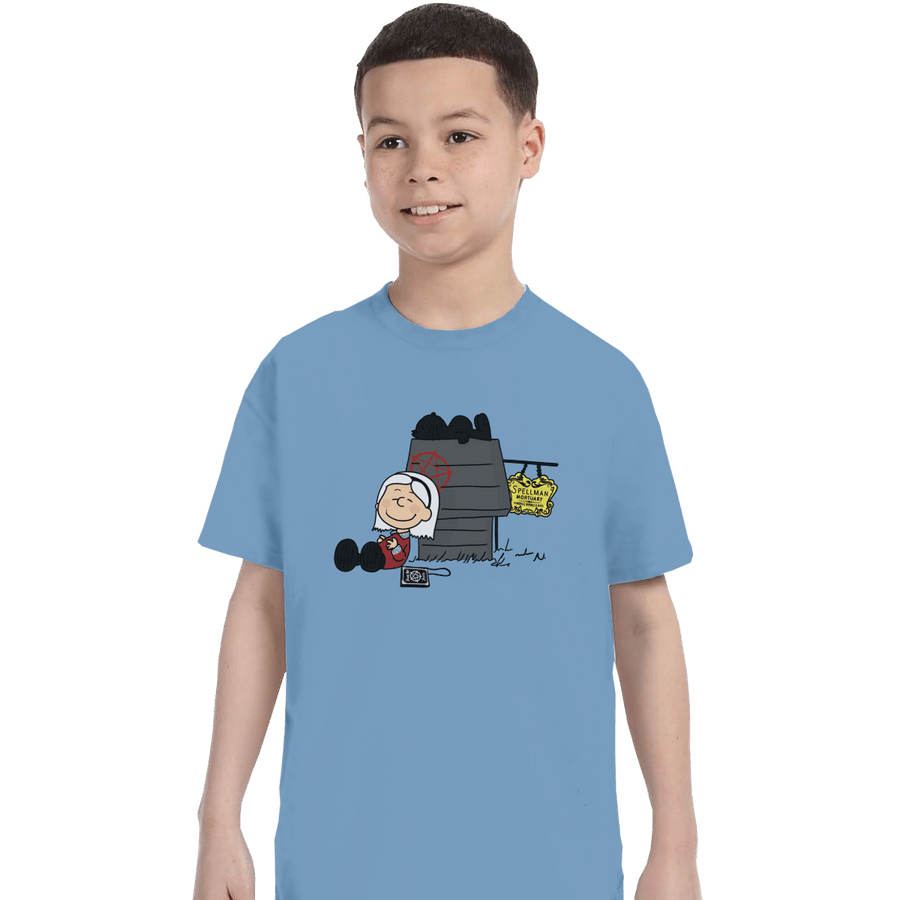 Shirts T-Shirts, Youth / XL / Powder Blue Sabrina Brown