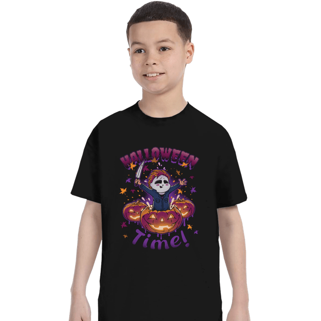 Daily_Deal_Shirts T-Shirts, Youth / XS / Black Halloween Time!
