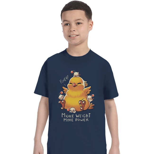 Shirts T-Shirts, Youth / XS / Navy More Big More Power