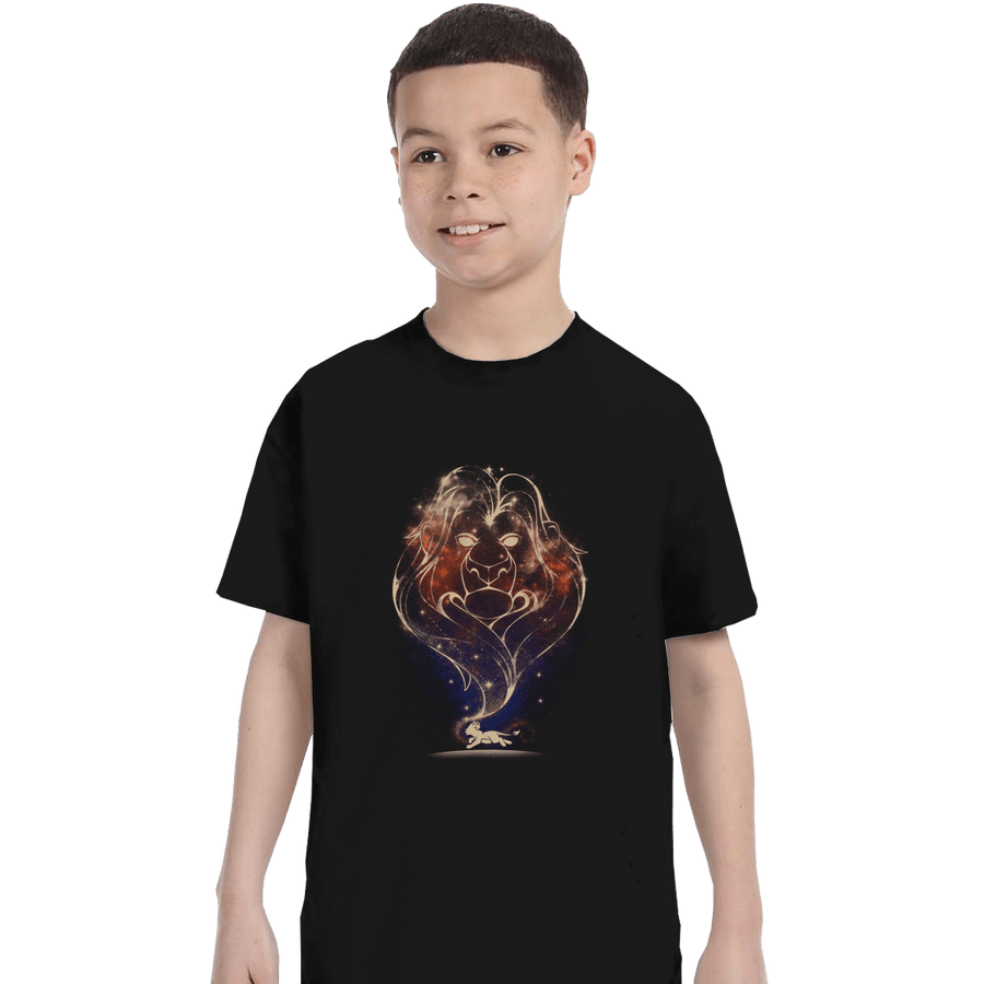 Shirts T-Shirts, Youth / XS / Black Starry Lost King