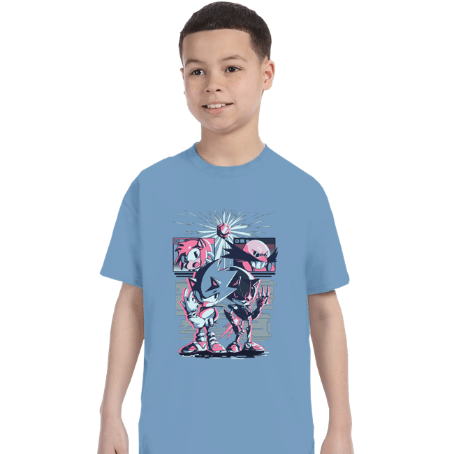 Daily_Deal_Shirts T-Shirts, Youth / XS / Powder Blue Race For The Future