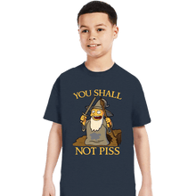 Load image into Gallery viewer, Shirts T-Shirts, Youth / XS / Dark Heather You Shall Not Piss
