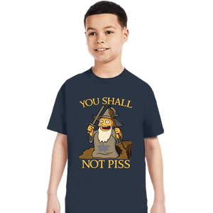 Shirts T-Shirts, Youth / XS / Dark Heather You Shall Not Piss