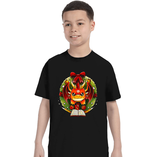 Secret_Shirts T-Shirts, Youth / XS / Black RPG Wreath