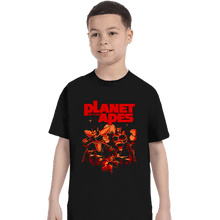 Load image into Gallery viewer, Shirts T-Shirts, Youth / XS / Black Planet Of The Apes
