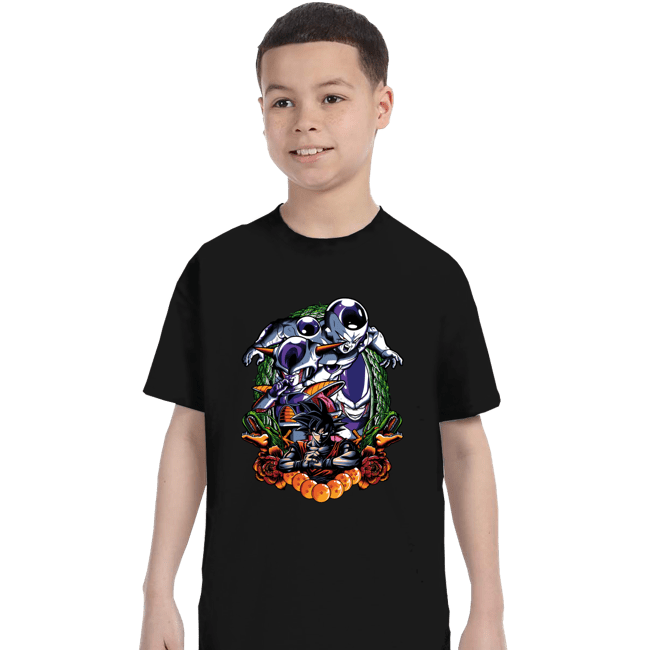 Shirts T-Shirts, Youth / XS / Black Frieza Crest