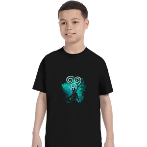 Shirts T-Shirts, Youth / XL / Black Aang Art