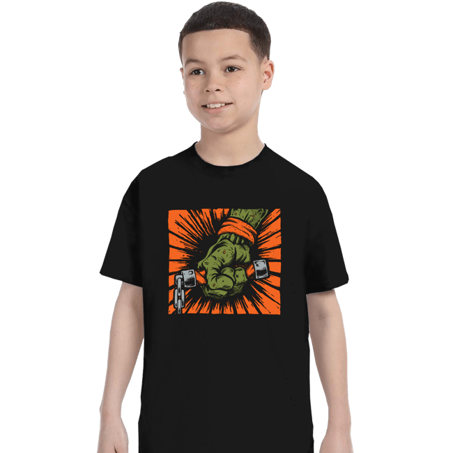 Shirts T-Shirts, Youth / XS / Black Saint Pizza