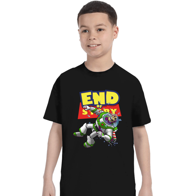 Shirts T-Shirts, Youth / XS / Black End Of Story