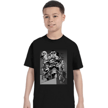 Load image into Gallery viewer, Shirts T-Shirts, Youth / XS / Black BTAS 30th Black &amp; White
