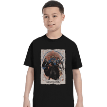 Load image into Gallery viewer, Shirts T-Shirts, Youth / XL / Black Death Stars
