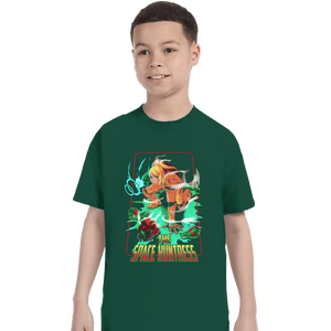 Shirts T-Shirts, Youth / XS / Forest The Space Huntress